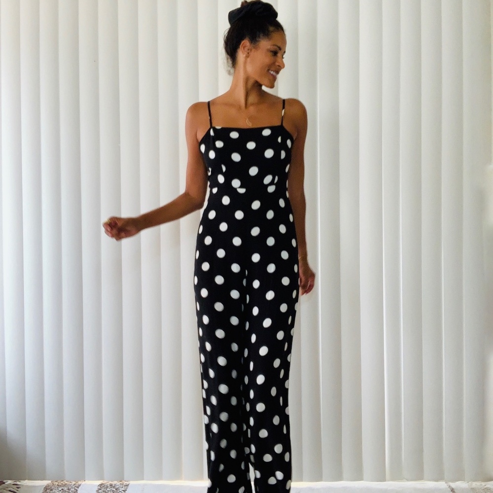 Polka Dot Jumpsuit